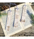 Wooden Christmas Bookmarks – Set of 3 Laser Engraved Winter Bookmarks