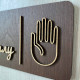 Дерев'яна табличка для персоналу | Staff Only Sign