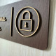 Табличка для приватного приміщення | Private Room Sign