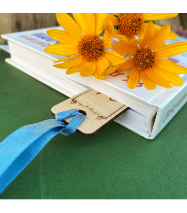 Wood Bookmark – “Read Dream Explore” Engraving