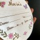 Дитяча метрика з фанери «Привіт, Моє ім’я» з персоналізацією