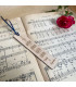 Wooden Music Bookmark – “Melody of Inspiration”