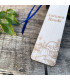 Wooden Bookmark “Autumn Reads” – Laser Engraved Fall Design with Pumpkin and Grapes