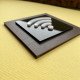 Табличка Wi-Fi з фанери та акрилу