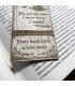 You Are the Poem Bookmark - Hemingway Quote Wooden Bookmark