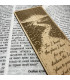 Wooden Christian Bible Verse Bookmark - Jeremiah 29:11