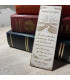 Bible Verse Engraved Bookmark - Jeremiah 29:11