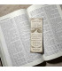 Bible Verse Engraved Bookmark - Jeremiah 29:11