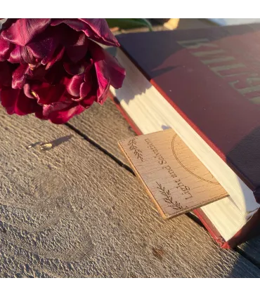 Jeremiah 31:3 Wooden Bookmark – Christian Love Scripture Bookmark