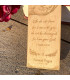 Christian Wooden Bookmark • Isaiah 41:10 Bible Verse