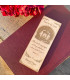 Christian Wooden Bookmark • Psalm 27:1 Bible Verse