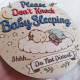 Baby Sleeping Door Sign - Please Don’t Knock Door Hanger