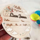 Personalized Baby Name Sign, Baby Shower Gift Boy