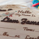 Personalized Baby Name Sign, Baby Shower Gift Boy