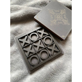 Handmade Wooden Tic-Tac-Toe