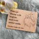 Personalized Family Plaque -  Where Life Begins and Love Never Ends