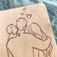 Personalized Family Plaque -  Where Life Begins and Love Never Ends