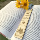 Wood Bookmark – “Read Dream Explore” Engraving