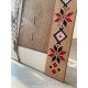 Ukrainian Photo Frame 5x7 with Felt Embroidery Ornament
