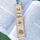 Wood Bookmark – “Read Dream Explore” Engraving