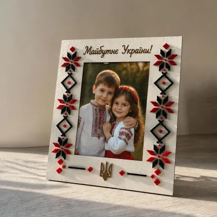 Ukrainian Coat of Arms Picture Frame 5x7