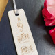 Wooden Music Bookmark – “Melody of Inspiration”