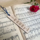 Wooden Music Bookmark – “Melody of Inspiration”