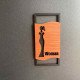 Modern Wooden Restroom Sign Set 70x150mm