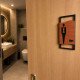 Modern Wooden Restroom Sign Set 70x150mm