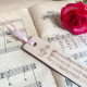 Wooden Music Bookmark – “Melody of Inspiration”