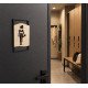 Locker Room Door Signs – Wooden Gym & Fitness Signs 70x150mm