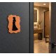 Men's and Women's bathroom signs Set 100x150mm