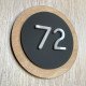 Personalized Door Number Sign